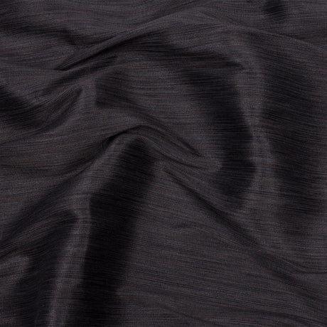 Recycled Polyester Bengaline - Graphite Striations - British Imported