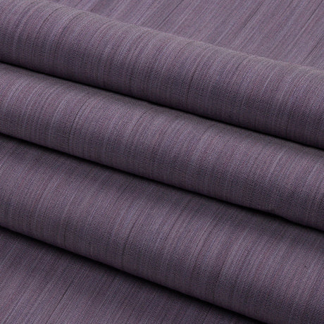 Recycled Polyester Bengaline - Lavender Striations - British Imported