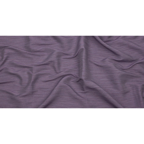 Recycled Polyester Bengaline - Lavender Striations - British Imported
