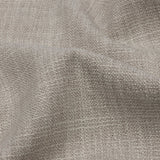 Soft Textured Recycled Polyester Drapery Woven - Dove - British Imported