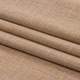Soft Textured Recycled Polyester Drapery Woven - Fawn - British Imported
