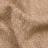 Soft Textured Recycled Polyester Drapery Woven - Fawn - British Imported