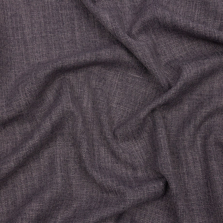 Soft Textured Recycled Polyester Drapery Woven - Flint - British Imported