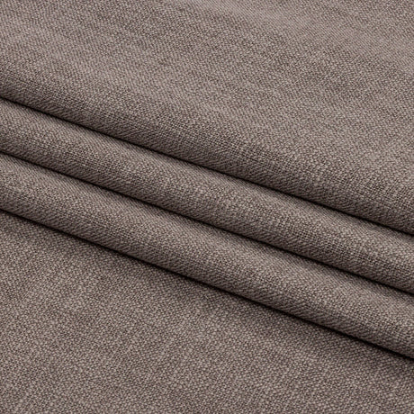 Soft Textured Recycled Polyester Drapery Woven - Fog - British Imported