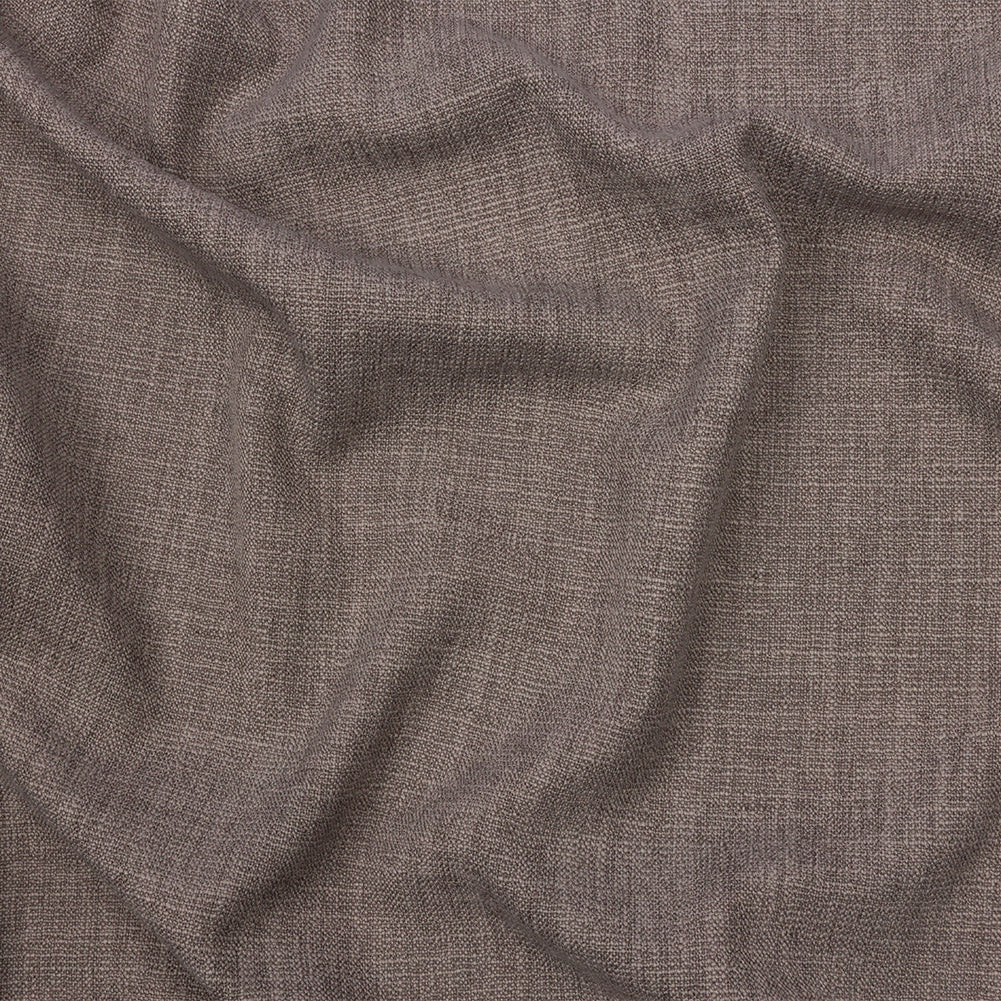 Soft Textured Recycled Polyester Drapery Woven - Fog - British Imported