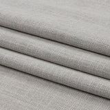 Soft Textured Recycled Polyester Drapery Woven - Frost - British Imported