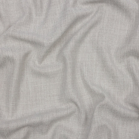Soft Textured Recycled Polyester Drapery Woven - Frost - British Imported