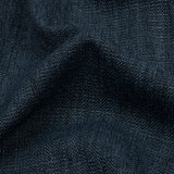 Soft Textured Recycled Polyester Drapery Woven - Ink - British Imported