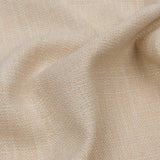 Soft Textured Recycled Polyester Drapery Woven - Ivory - British Imported