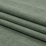 Soft Textured Recycled Polyester Drapery Woven - Jade - British Imported