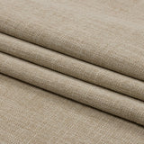 Soft Textured Recycled Polyester Drapery Woven - Linen - British Imported