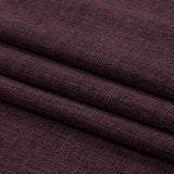 Soft Textured Recycled Polyester Drapery Woven - Mulberry - British Imported