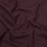 Soft Textured Recycled Polyester Drapery Woven - Mulberry - British Imported
