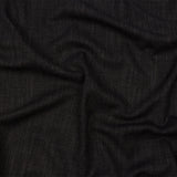 Soft Textured Recycled Polyester Drapery Woven - Onyx - British Imported