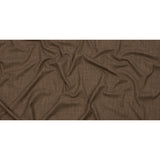 Soft Textured Recycled Polyester Drapery Woven - Otter - British Imported