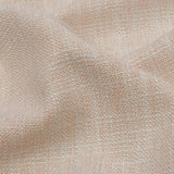 Soft Textured Recycled Polyester Drapery Woven - Oyster - British Imported