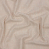 Soft Textured Recycled Polyester Drapery Woven - Oyster - British Imported