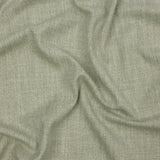 Soft Textured Recycled Polyester Drapery Woven - Pistachio - British Imported