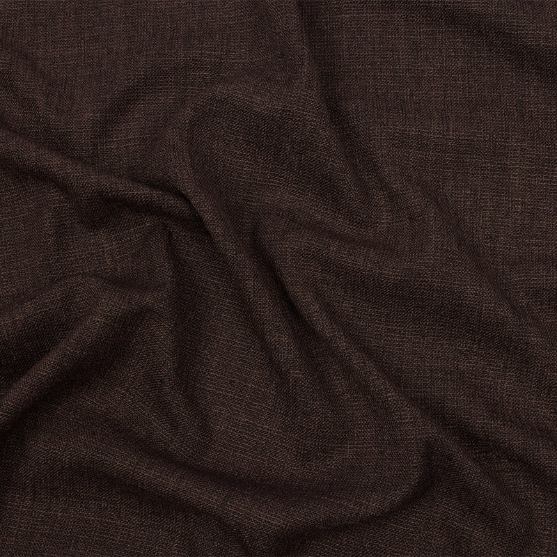 Soft Textured Recycled Polyester Drapery Woven - Praline - British Imported