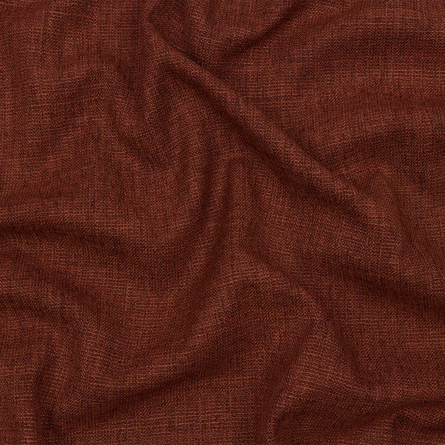 Soft Textured Recycled Polyester Drapery Woven - Saffron - British Imported