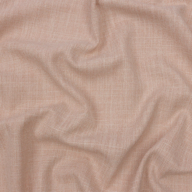 Soft Textured Recycled Polyester Drapery Woven - Shell - British Imported