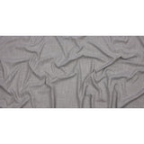 Soft Textured Recycled Polyester Drapery Woven - Silver - British Imported