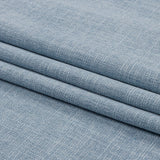 Soft Textured Recycled Polyester Drapery Woven - Sky - British Imported