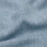 Soft Textured Recycled Polyester Drapery Woven - Sky - British Imported