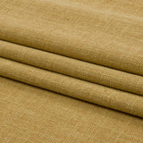 Soft Textured Recycled Polyester Drapery Woven - Sunflower - British Imported