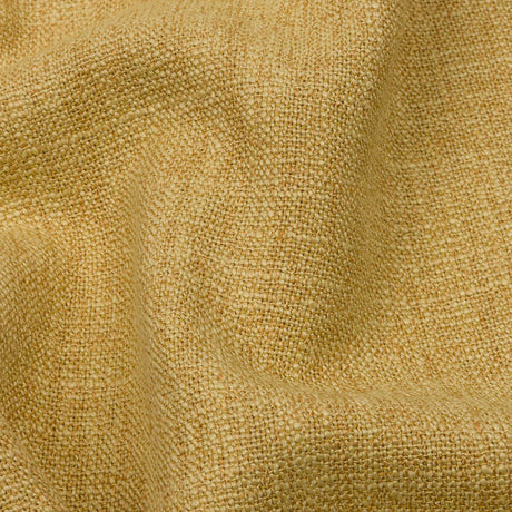 Soft Textured Recycled Polyester Drapery Woven - Sunflower - British Imported