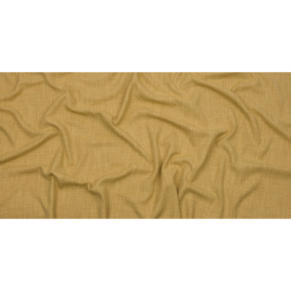 Soft Textured Recycled Polyester Drapery Woven - Sunflower - British Imported