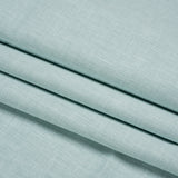 Slubbed Cotton and Polyester Woven - Duckegg - British Imported