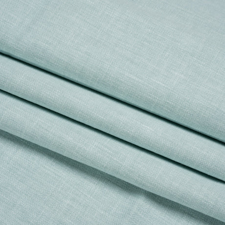 Slubbed Cotton and Polyester Woven - Duckegg - British Imported