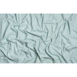 Slubbed Cotton and Polyester Woven - Duckegg - British Imported