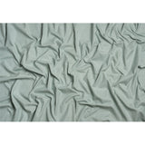 Slubbed Cotton and Polyester Woven - Gray Green - British Imported