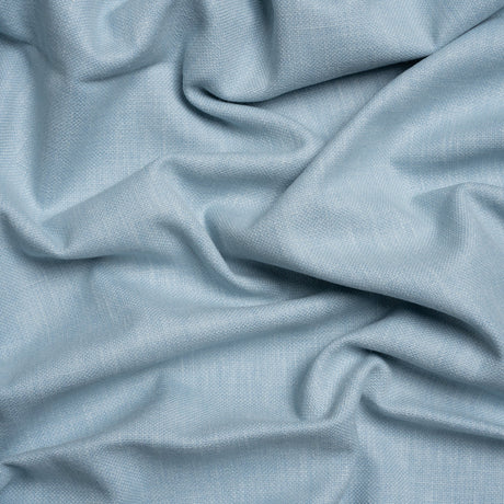 Slubbed Cotton and Polyester Woven - Pale Seaspray - British Imported