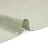 Slubbed Cotton and Polyester Woven - Sage - British Imported
