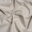 Slubbed Cotton and Polyester Woven - Silver - British Imported