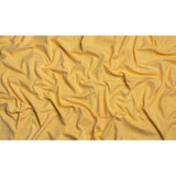 Slubbed Cotton and Polyester Woven - Sunshine - British Imported