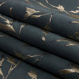 Metallic Drapery Jacquard - River Windblown Branches - British Imported