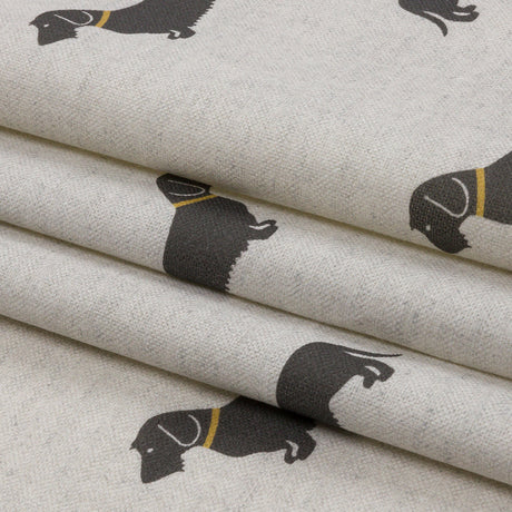 Cotton Canvas Print - Pebble Little Dogs - British Imported