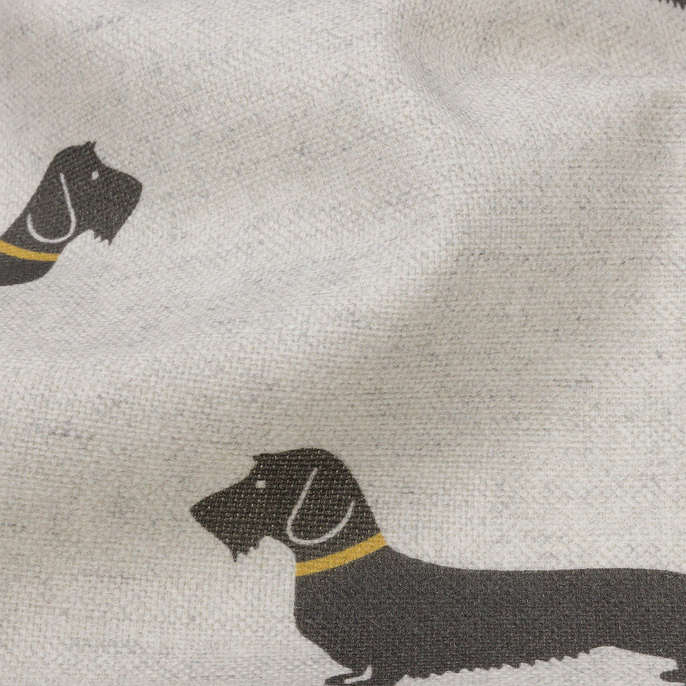 Cotton Canvas Print - Pebble Little Dogs - British Imported