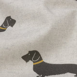 Cotton Canvas Print - Pebble Little Dogs - British Imported