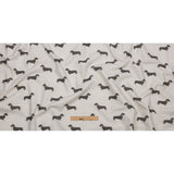 Cotton Canvas Print - Pebble Little Dogs - British Imported