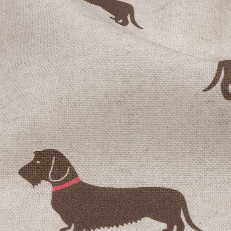 Cotton Canvas Print - Stone Little Dogs - British Imported