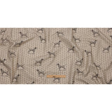 Cotton Canvas Print - Linen Dalmation Spots - British Imported
