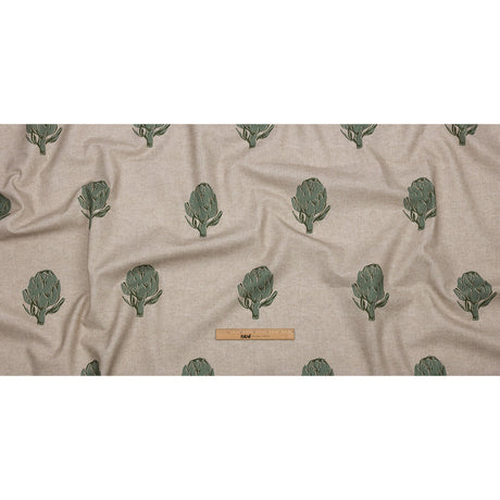 Cotton Canvas Print - Fern Artichokes - British Imported