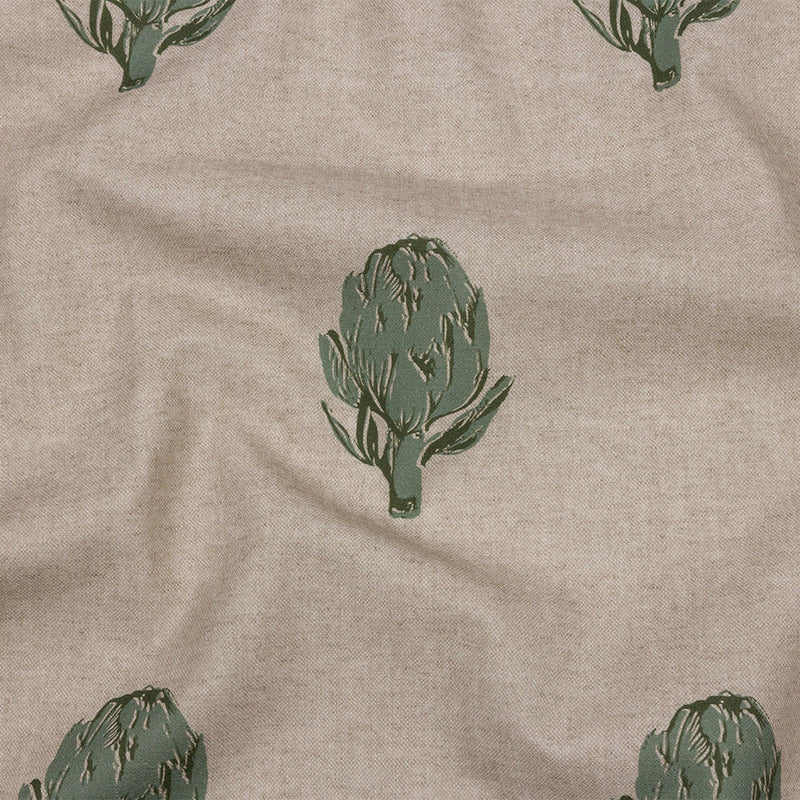 Cotton Canvas Print - Fern Artichokes - British Imported