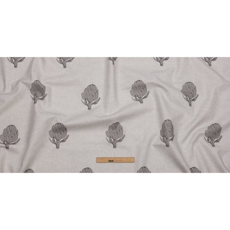 Cotton Canvas Print - Pebble Artichokes - British Imported