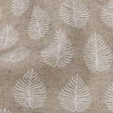 Cotton Canvas Print - Linen Leaves - British Imported